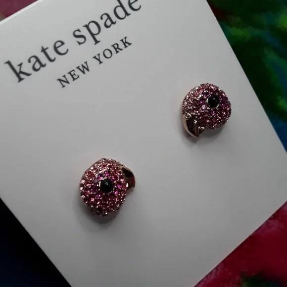 NWT Kate Spade Tropic Paradise Stud Earrings - Picture 2 of 6
